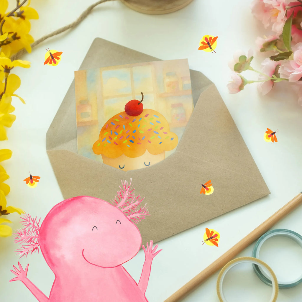 Greetings card Cupcake Design wedding card, greeting card, birthday card, folding card, invitation card, small animals, cute, funny, cute animal motives, hand drawn, small world, funny sayings, good mood, happy, gifts, gift ideas, special gifts, animal lover, card, Baking Present, Cupcakes, Present Cook, Muffin, Kitchen Decoration, Motivation Sayings, Kitchen Saying, Wonder