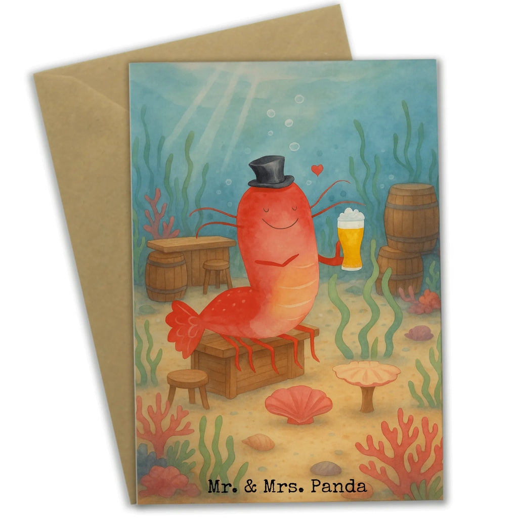 Greetings card lobster Wheat Design Ansichtskarten, Einladungskarte, Klappkarte, Glückwunschkarte, Karte, Hochzeitskarte, Grußkarte, Geburtstagskarte, Meerestiere, Meer, Urlaub, Junggeselle, Wirtschaft, Männerhaushalt, Garnelen, Kochen, Bier, Kneipe, Gasthaus, Junggesellin, Garnele, Bierliebhaber