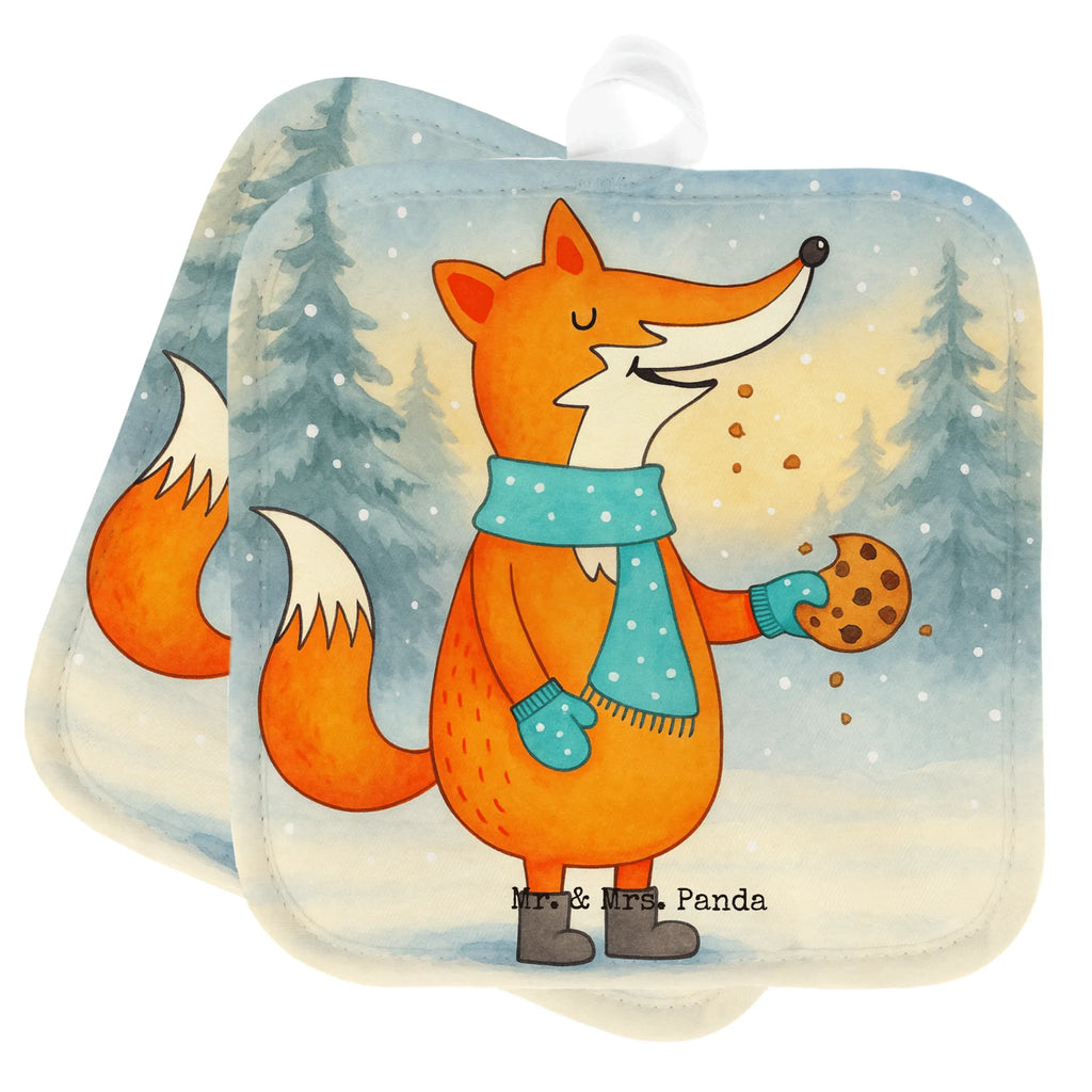 2-elementowy zestaw podkładek pod garnki lis ciasteczko Design Topflappen, Topflappen mit Spruch, Topfuntersetzer, Topfhandschuh, Ofenhandschuh, Schöne Topflappen, Ofenhandschuhe, Topflappen Set, Topflappenset, Topfhandschuhe, Topflappen 2er Set, Topflappen lustig, Fuchs, Küche Deko, Backen Spruch, Füchse, Weihnachtszeit, Plätzchen, Winter, Liebe, Kekse