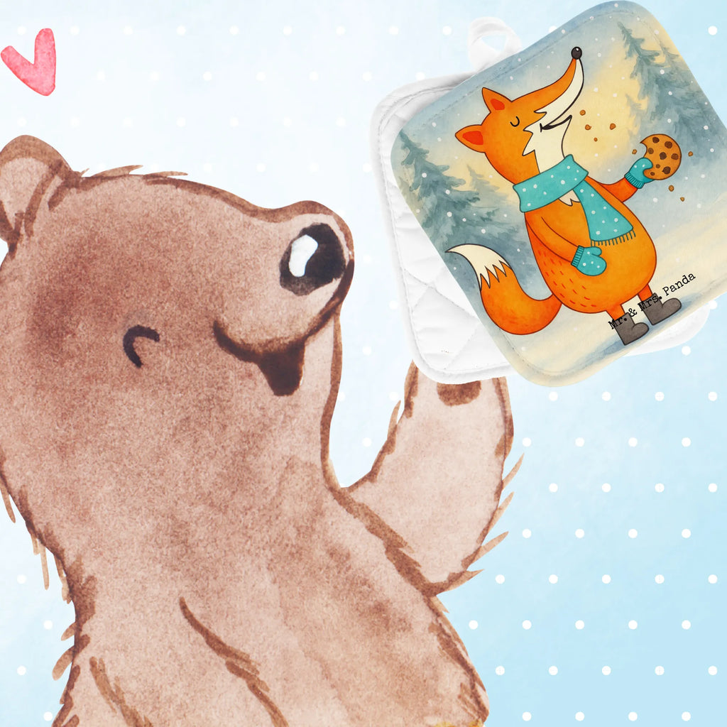 2-elementowy zestaw podkładek pod garnki lis ciasteczko Design Topflappen, Topflappen mit Spruch, Topfuntersetzer, Topfhandschuh, Ofenhandschuh, Schöne Topflappen, Ofenhandschuhe, Topflappen Set, Topflappenset, Topfhandschuhe, Topflappen 2er Set, Topflappen lustig, Fuchs, Küche Deko, Backen Spruch, Füchse, Weihnachtszeit, Plätzchen, Winter, Liebe, Kekse