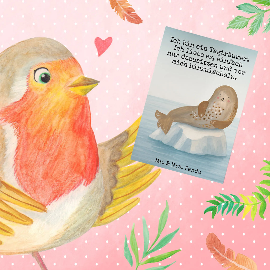 Greetings card seal Laugh Design birthday card, invitation card, folding card, greeting card, wedding card, small animals, cute, funny, cute animal motives, hand drawn, small world, funny sayings, good mood, happy, gifts, gift ideas, special gifts, animal lover, card, Seals, North Sea, Beach, Seal, Sea animal, Baltic Sea