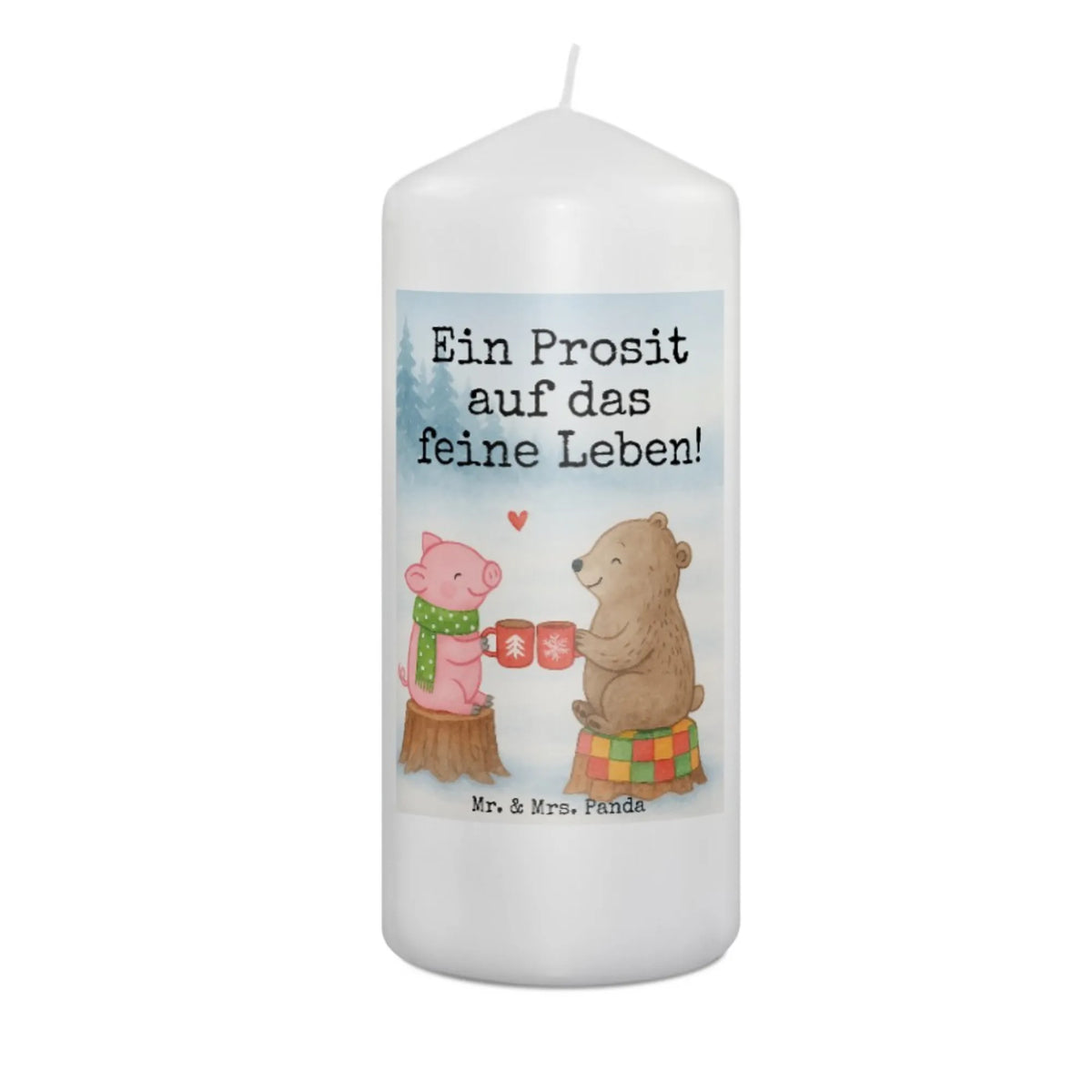 Kerze Glühschwein Sause Design Stumpenkerze, Zylinderkerze, Bedruckte Kerze, Erinnerungskerze, Wachskerze, Kerze, Blockkerze, Erinnerungslicht, Wintermotiv, Heiligabend, Advent, Nikolaus, Weihnachten, Weihnachtsdeko, Winter, Schwein, Prost, Weihnachtszeit, Alles Gute, Bär