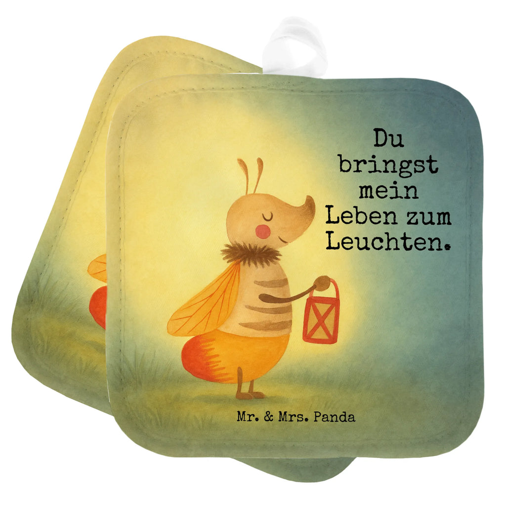 2er Set Topflappen  Glühwürmchen Design Topflappen, Topfuntersetzer, Ofenhandschuh, Topflappen Set, Topflappen lustig, Topflappen mit Spruch, Ofenhandschuhe, Topfhandschuhe, Topfhandschuh, Topflappenset, Topflappen 2er Set, Schöne Topflappen, Tiermotive, Gute Laune, lustige Sprüche, Tiere, Glühwürmchen, Glühwurm, Falter, Liebe, Leuchten, magisch, Liebesbeweis, Lieblingsmensch, Verlobung, Heiratsantrag, Jahrestag, Liebesspruch