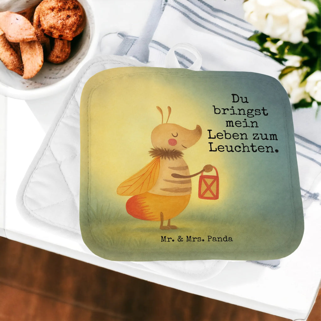 2er Set Topflappen  Glühwürmchen Design Topflappen, Topfuntersetzer, Ofenhandschuh, Topflappen Set, Topflappen lustig, Topflappen mit Spruch, Ofenhandschuhe, Topfhandschuhe, Topfhandschuh, Topflappenset, Topflappen 2er Set, Schöne Topflappen, Tiermotive, Gute Laune, lustige Sprüche, Tiere, Glühwürmchen, Glühwurm, Falter, Liebe, Leuchten, magisch, Liebesbeweis, Lieblingsmensch, Verlobung, Heiratsantrag, Jahrestag, Liebesspruch