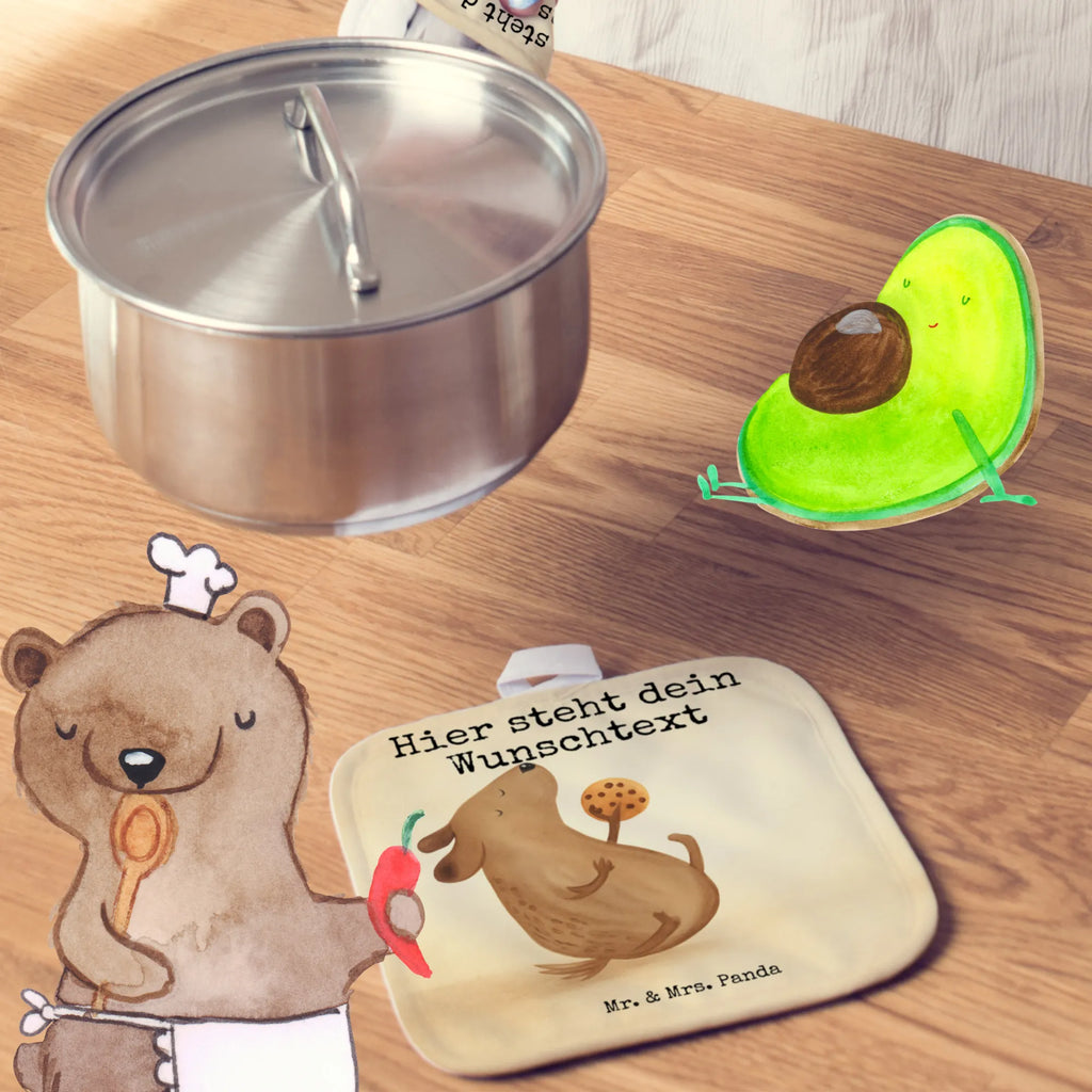 Spersonalizowane rękawice kuchenne pies ciastko Design Pies, motyw psa, zwierzę domowe, rasa psa, miłośnik zwierząt, właściciel psa, powiedzenia