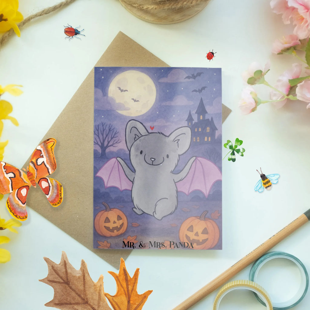 Grußkarte Fledermaus Classic Design Karte, Klappkarte, Einladungskarte, Grußkarte, Glückwunschkarte, Geburtstagskarte, Ansichtskarten, Hochzeitskarte, Halloween, Deko, Martinssingen, Dekoration, Geschenke, Schenken