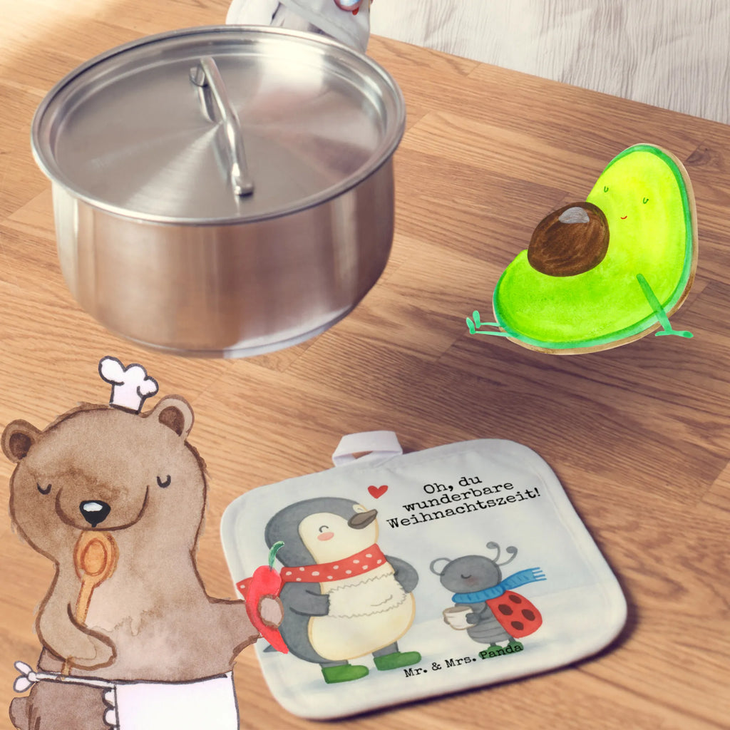 2-elementowy zestaw podkładek pod garnki Smörle Czas zimy Design Zima, Boże Narodzenie, dekoracje świąteczne, Mikołaj, Adwent, Wigilia, zimowy motyw