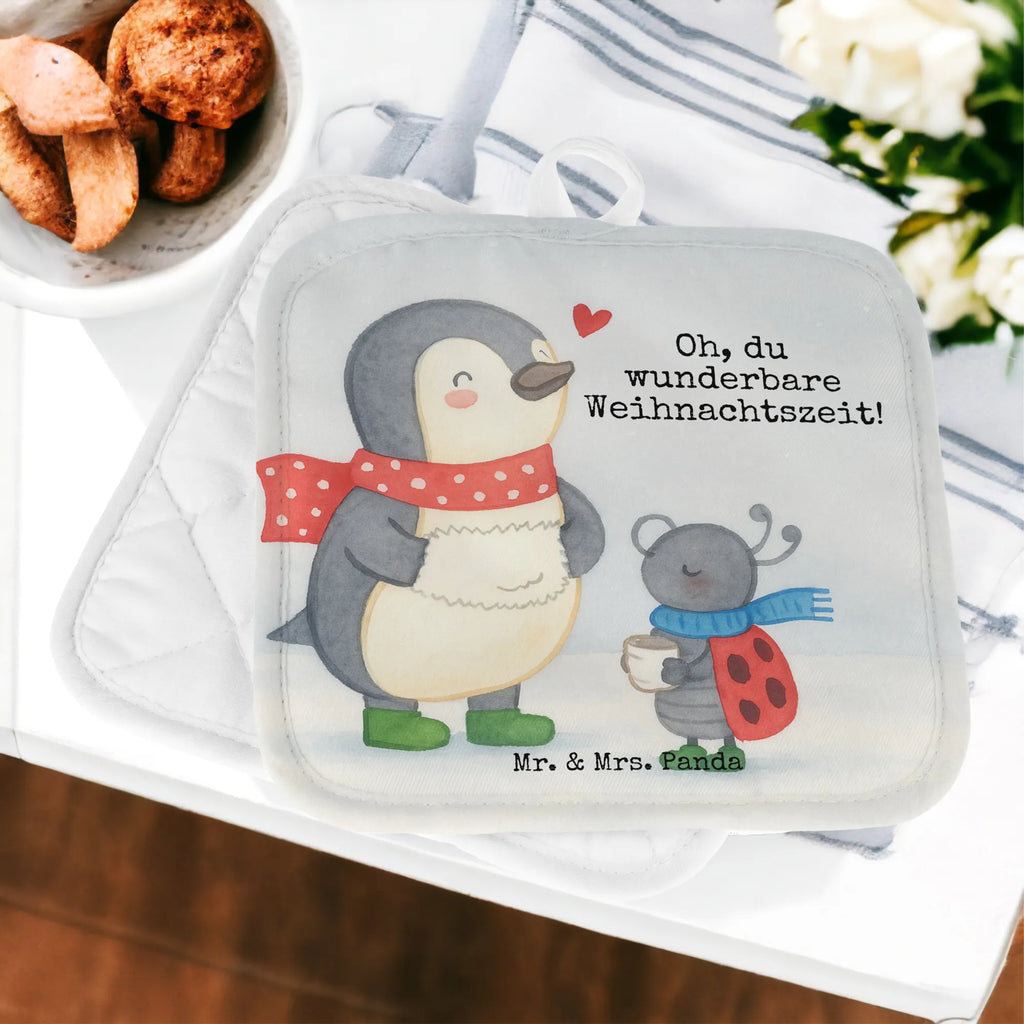 2-elementowy zestaw podkładek pod garnki Smörle Czas zimy Design Zima, Boże Narodzenie, dekoracje świąteczne, Mikołaj, Adwent, Wigilia, zimowy motyw