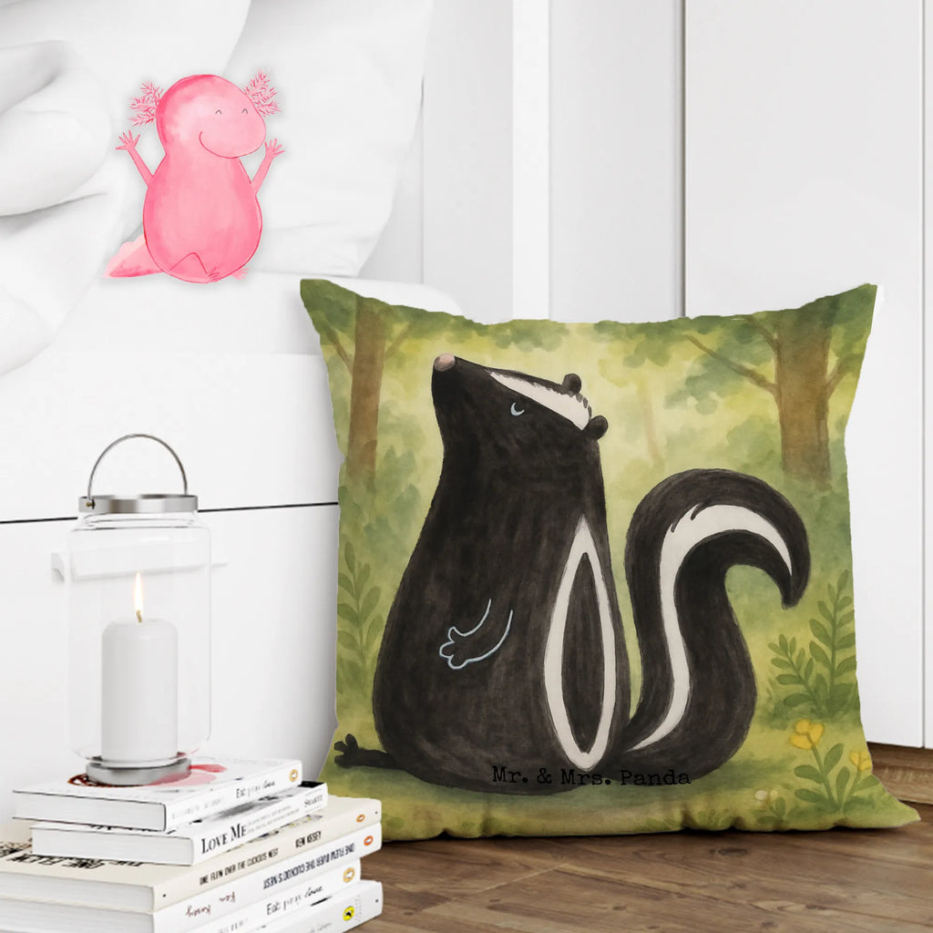 40x40 poduszka skunks siedzenie Design Stinktier, Skunk