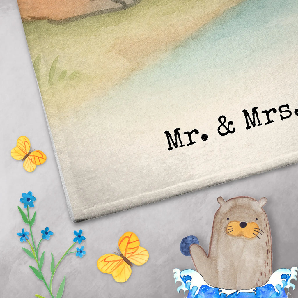 Ręcznik dla gości Kapibara kwiat Design Motywy zwierzęce, dobra energia, zabawne powiedzonka, zwierzęta