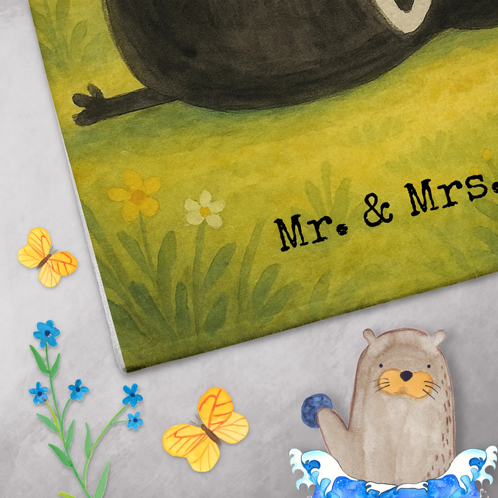 Guest towel skunk Sit Design guest towels, towel, Guest towel, hand towels, 50 x 30, Skunk, know-it-all, law, stinky, stinker, skunk, predator, office, wild animal, slogan