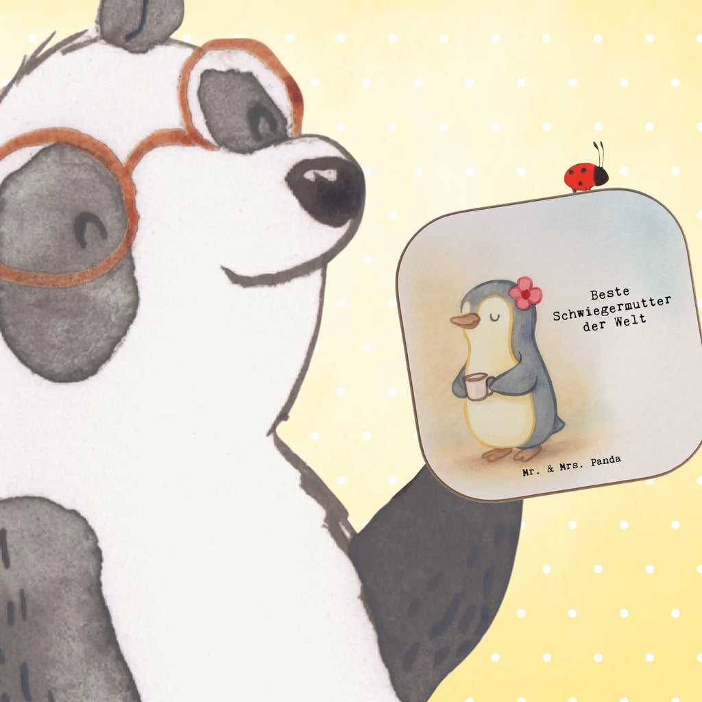 Square coaster penguin Best mother in law in the world Design party, Coasters, gifts, breakfast, presents, gift, glass coasters, for, thank you, giving, birthday, birthday present, gift idea, souvenir, make you happy, gift tip, mom, Mother-in-law, by marriage, parents-in-law, spouse&#39;s mother, mother, mother-in-law