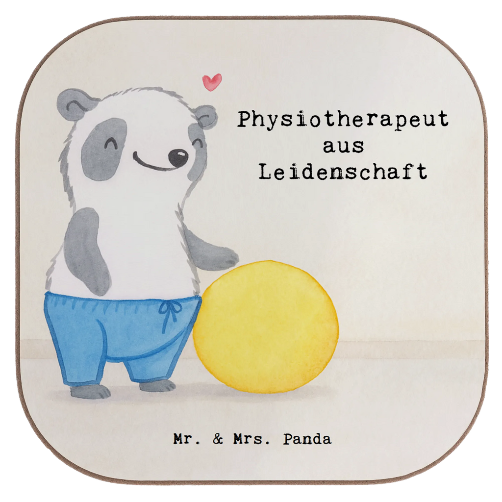 Square coaster Physiotherapist Passion Design Coasters, presents, party, gifts, breakfast, glass coasters, gift, gift idea, best, farewell gift, passing exam, anniversary, retirement, promotion, job start, sayings, funny, profession