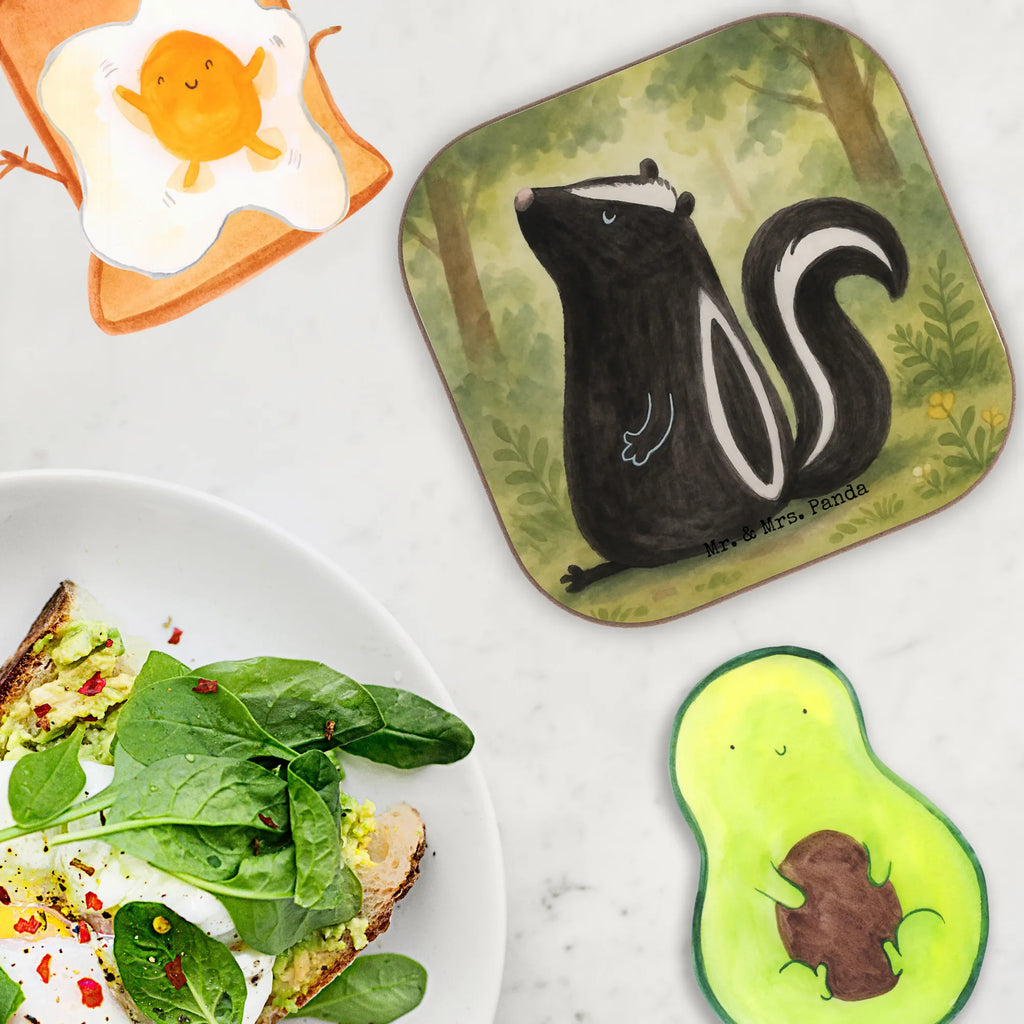 Podkładka skunks siedzenie Design Stinktier, Skunk