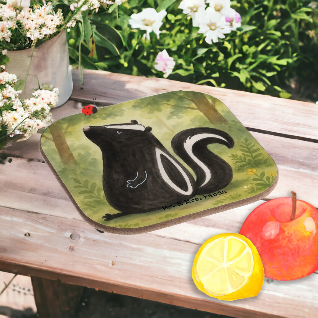 Podkładka skunks siedzenie Design Stinktier, Skunk