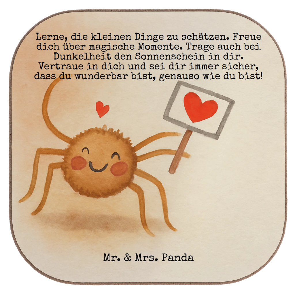 Square coaster Spider Agatha Motivation Design Untersetzer, Bierdeckel, Glasuntersetzer, Untersetzer Gläser, Getränkeuntersetzer, Untersetzer aus Holz, Untersetzer für Gläser, Korkuntersetzer, Untersetzer Holz, Holzuntersetzer, Tassen Untersetzer, Untersetzer Design, Spinne Agathe, Spinne, Agathe, Videos, Merchandise, Motivation, Glück, Liebe, Vertrauen, Dankeschön