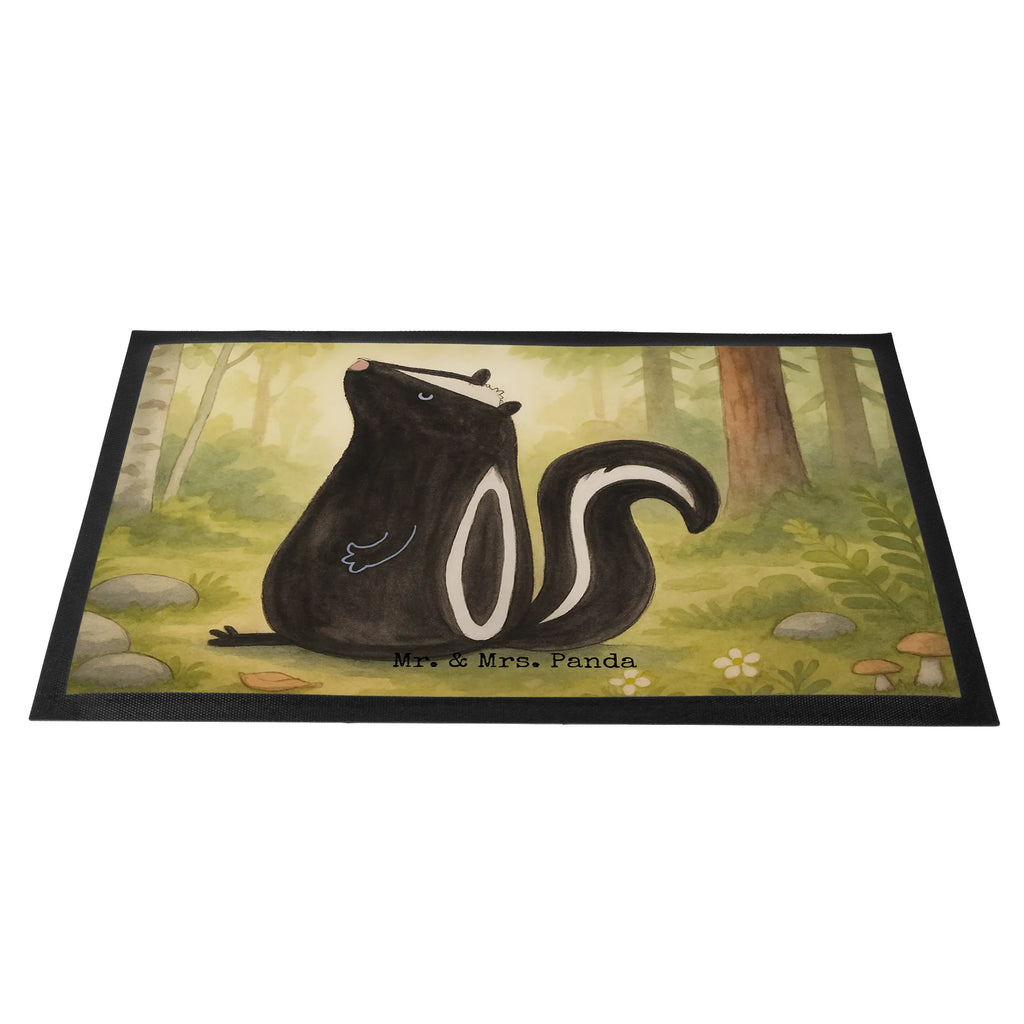 Doormat skunk Sit Design Skunk, slogan, predator, office, stinky, know-it-all, wild animal, skunk, stinker, law