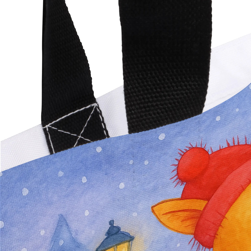 Shopper lis Śpiewak Design Tragebeutel, Tasche, Einkaufstasche, Schulbeutel, Shopper, Strandtasche, Freizeittasche, Alltagstasche, Beutel, Einkaufsbeutel, Schultasche, Winter, Weihnachten, Weihnachtsdeko, Nikolaus, Advent, Heiligabend, Wintermotiv, Geschenk Sänger, Singen, Füchse, Weihnachtslieder, Fuchs, Sänger