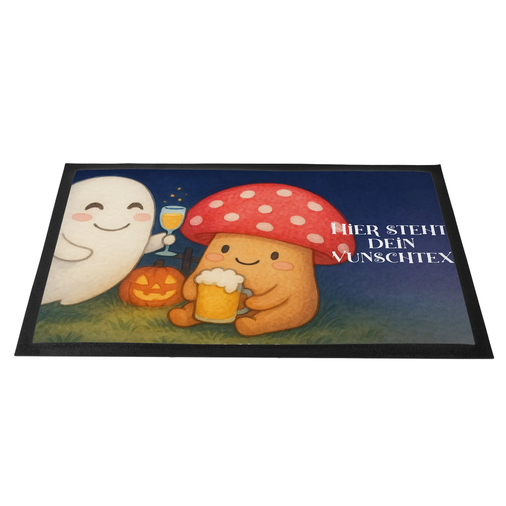 Personalized doormat Ghost Cheers Design Bedrucken, Haustürmatte personalisiert, Türvorleger mit Namen, Personalisiert, Fußmatte bedrucken, Personalisierte Fußmatte, Personalisieruung, Türvorleger personalisiert, Wunschnamen, Fußmatte mit Namen, Namensfussmatte, Halloween, Deko, Martinssingen, Dekoration, Geschenke, Schenken, Bier, Fliegenpilz, Pils, Gespenst, Sekt