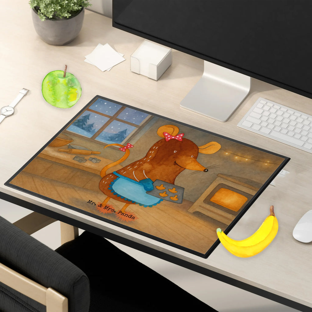 Desk pad Mouse Cookies Design underlay, girl, desk, children, Desk pad, office, Winter, Christmas, Christmas time, snow, winter, baking, cookies, christmas cookies, christmas baking, christmas, mouse, chaosqueen