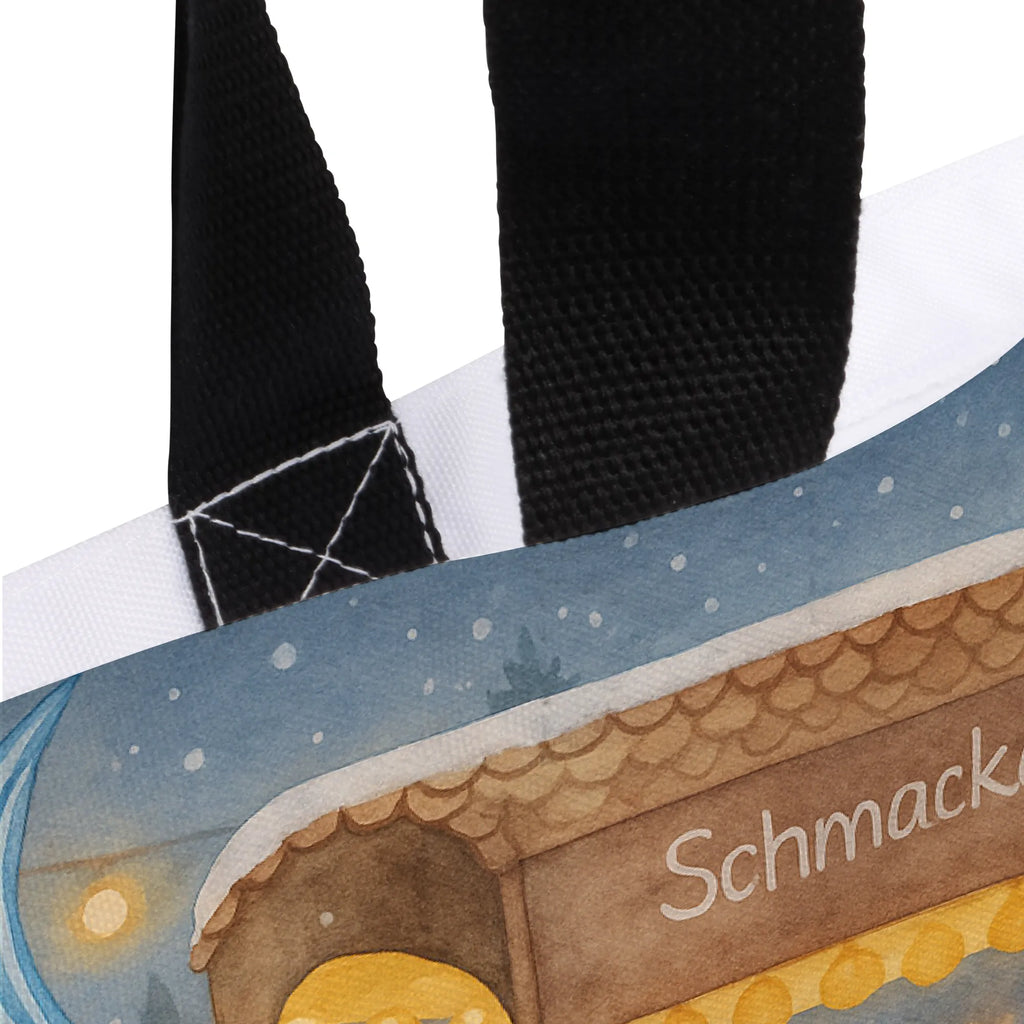 Shopper Igel Maronen Design Shopper, Tragebeutel, Schulbeutel, Schultasche, Einkaufstasche, Freizeittasche, Beutel, Einkaufsbeutel, Tasche, Strandtasche, Alltagstasche, Winter, Weihnachten, Weihnachtsdeko, Nikolaus, Advent, Heiligabend, Wintermotiv, Kastanien, Maronen, Weihnachtsmarkt, Duft