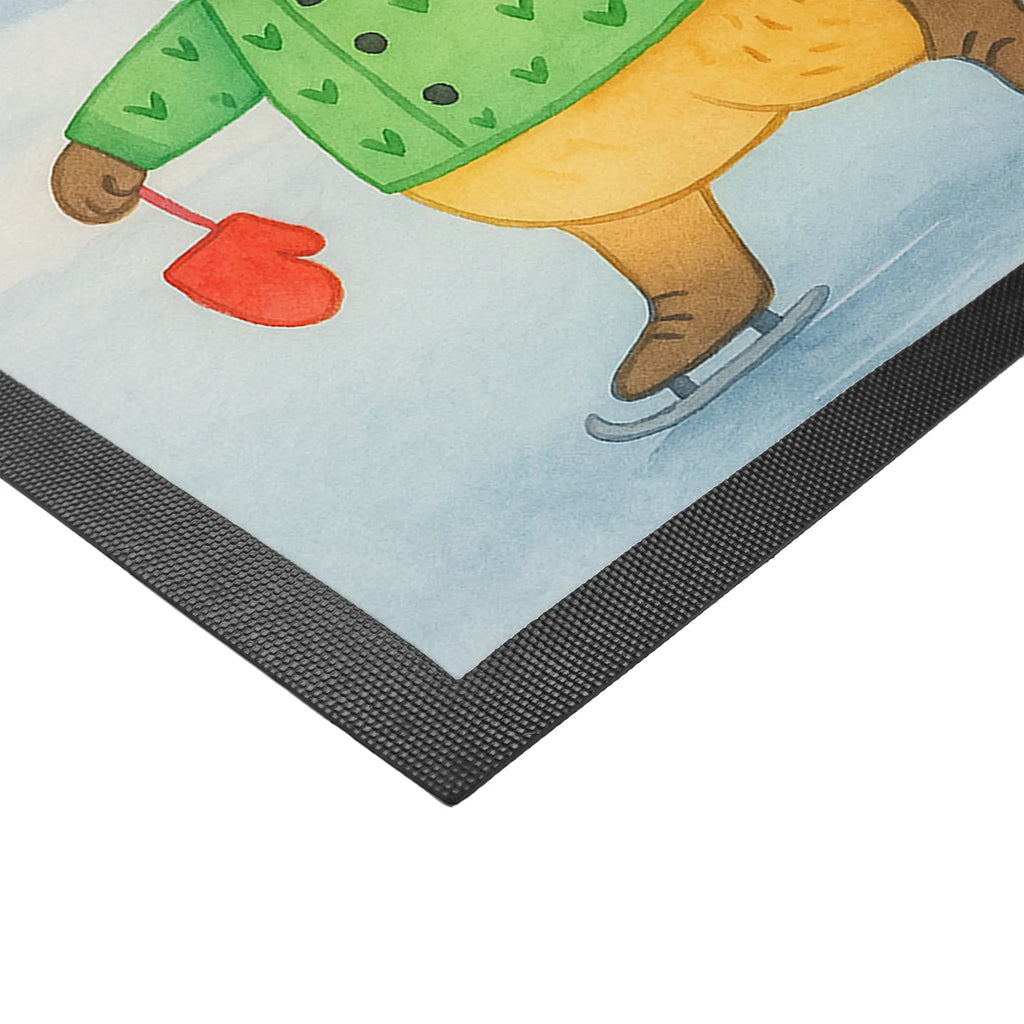 Personalized doormat Fox skates Design Türvorleger personalisiert, Türvorleger mit Namen, Fußmatte mit Namen, Wunschnamen, Fußmatte bedrucken, Personalisierte Fußmatte, Personalisieruung, Haustürmatte personalisiert, Namensfussmatte, Bedrucken, Personalisiert, Winter, Weihnachten, Weihnachtsdeko, Nikolaus, Advent, Heiligabend, Wintermotiv, Weihnachtsbaum, Weihnachtszeit, Weihnachtstage, Tannenbaum, Weihnachtsmann