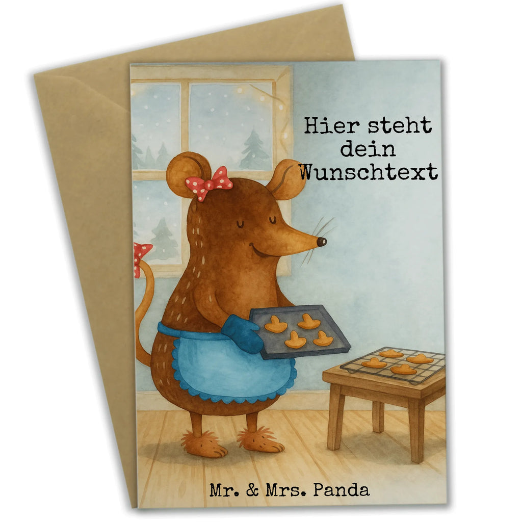 Personalised greetings card Mouse Cookies Design Winter, Christmas, Christmas time, snow, cookies, christmas cookies, winter, christmas baking, christmas, chaosqueen, baking, mouse