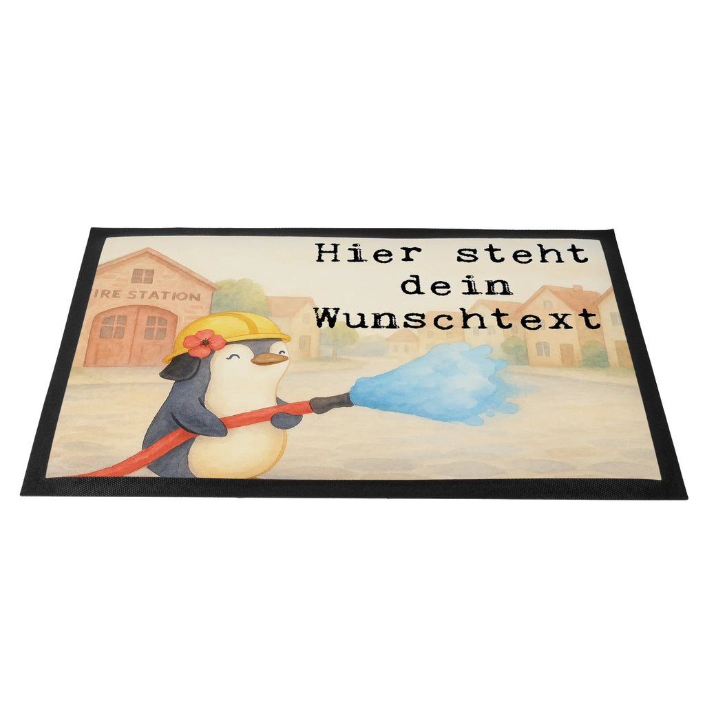 Personalized doormat Firewoman Passion Design gift, gift idea, best, farewell gift, passing exam, anniversary, retirement, promotion, job start, sayings, funny, profession