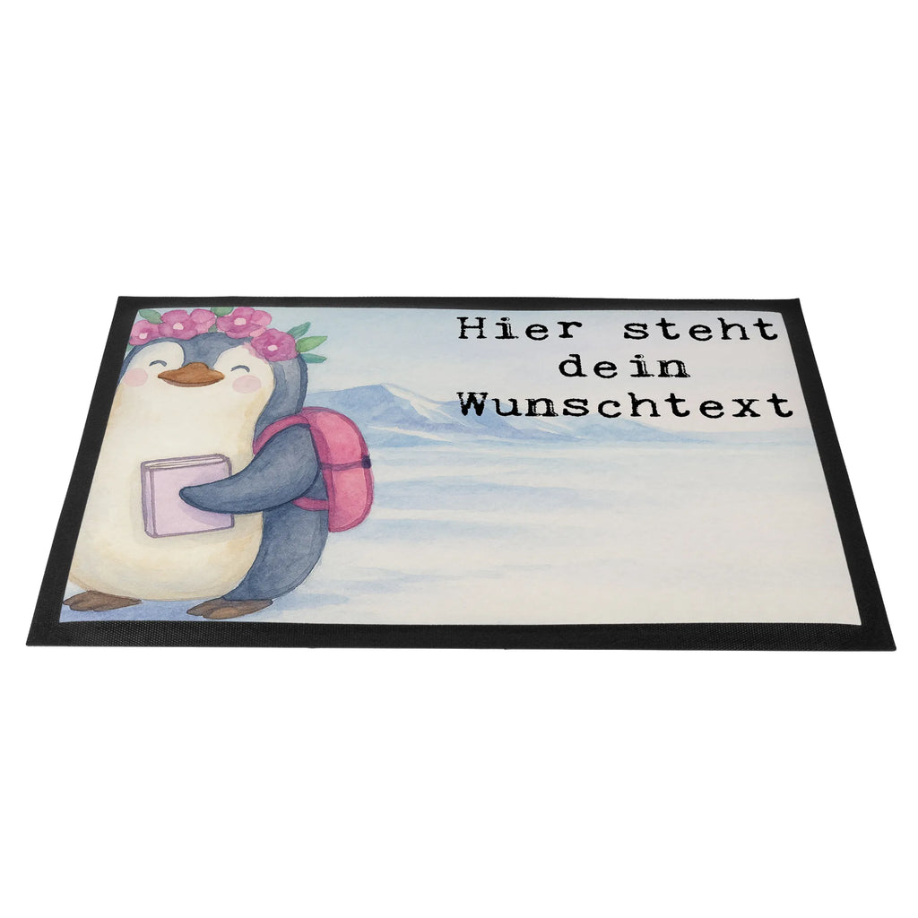 Personalized doormat penguin best daughter in the world Design for, thank you, gift, giving, birthday, birthday present, gift idea, souvenir, make you happy, gift tip, daughters, little daughter, child, reward, little one, father, children, family, daughter, birth, mother