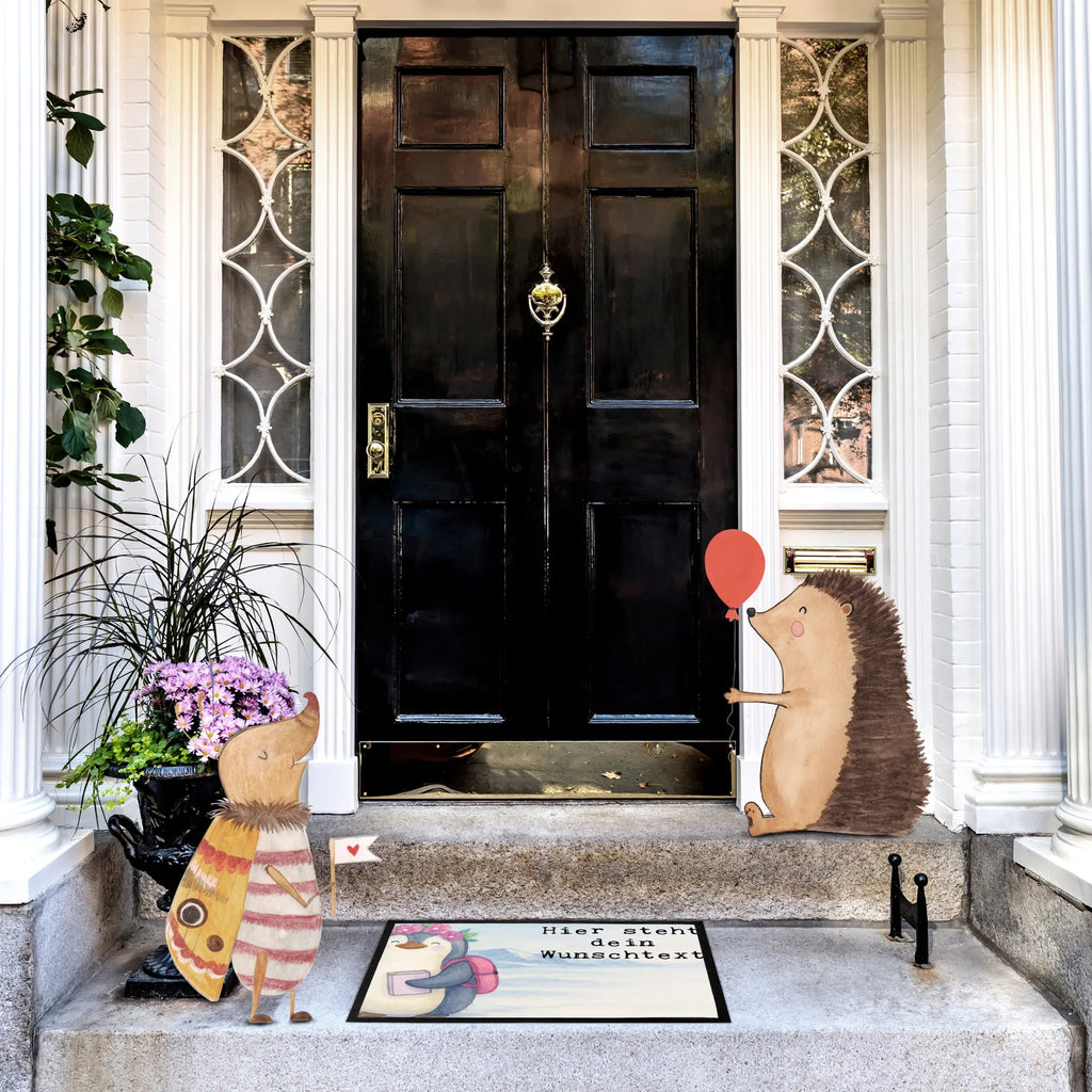 Personalized doormat penguin best daughter in the world Design for, thank you, gift, giving, birthday, birthday present, gift idea, souvenir, make you happy, gift tip, daughters, little daughter, child, reward, little one, father, children, family, daughter, birth, mother