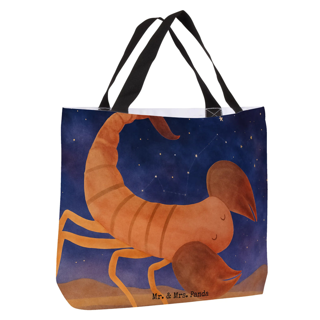 Shopper znak zodiaku Skorpion Design Alltagstasche, Einkaufstasche, Tasche, Beutel, Shopper, Tragebeutel, Strandtasche, Freizeittasche, Schulbeutel, Schultasche, Einkaufsbeutel, Tierkreiszeichen, Sternzeichen, Horoskop, Astrologie, Aszendent, Skorpione, Skorpion Sternzeichen, Skorpion Geschenk, Geburtstag Oktober, Geburtstag November, Geschenk November, Geschenk Oktober