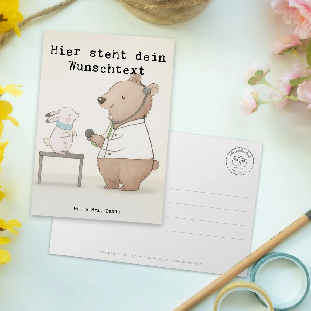 Personalisierte Postkarte Tierarzt Leidenschaft Design Ansichtskarte mit Namen, Postkarte mit Namen, Grußkarte mit Wunschtext, Einladung mit Namen, Ansichtskarte mit Wunschtext, Geschenkkarte mit Wunschtext, Grußkarte mit Namen, Karte mit Namen, Geschenkkarte mit Namen, Postkarte bedrucken, Postkarte mit Wunschtext, Einladung mit Wunschtext, Postkarte personalisierbar, Karte mit Wunschtext, Beruf, Ausbildung, Jubiläum, Abschied, Rente, Kollege, Kollegin, Geschenk, Schenken, Arbeitskollege, Mitarbeiter, Firma, Danke, Dankeschön