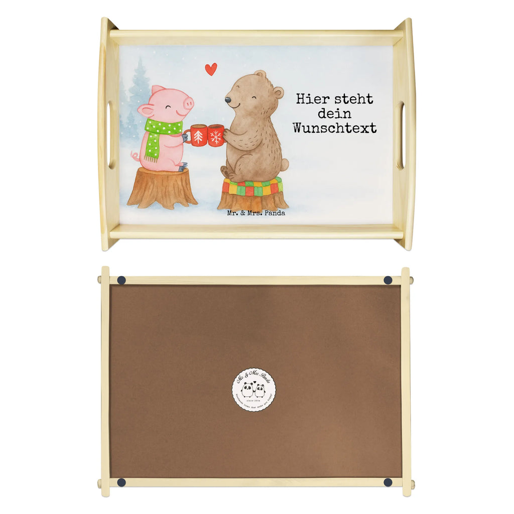 Personalisiertes Serviertablett Glühschwein Sause Design Personalisiertes Dekotablett, Personalisiertes Tablett, Personalisiertes Holztablett, Serviertablett mit Namen, Personalisiertes Frühstückstablett, Personalisiertes Serviertablett, Personalisiertes Küchentablett, Tablett mit Namen, Winter, Weihnachten, Weihnachtsdeko, Nikolaus, Advent, Heiligabend, Wintermotiv, Schwein, Weihnachtszeit, Prost, Alles Gute, Bär