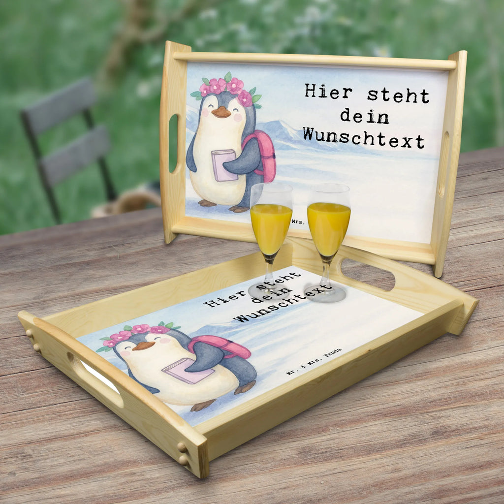 Personalised serving tray penguin best daughter in the world Design for, thank you, gift, giving, birthday, birthday present, gift idea, souvenir, make you happy, gift tip, family, children, little one, child, reward, birth, daughter, daughters, little daughter, father, mother