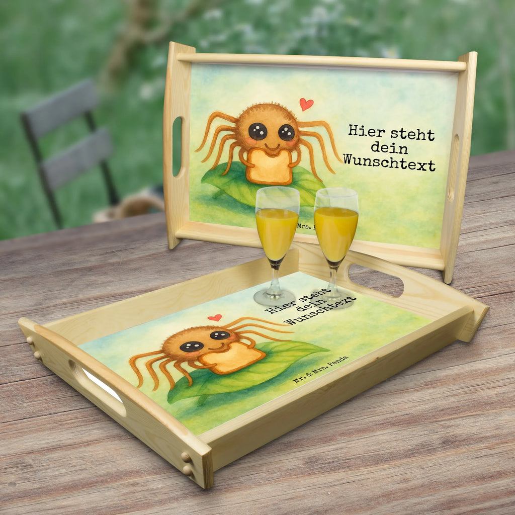 Personalisiertes Serviertablett Spinne Agathe Sandwich Design Personalisiertes Frühstückstablett, Tablett mit Namen, Serviertablett mit Namen, Personalisiertes Serviertablett, Personalisiertes Holztablett, Personalisiertes Dekotablett, Personalisiertes Tablett, Personalisiertes Küchentablett, Spinne Agathe, Spinne, Agathe, Videos, Merchandise, Lebensfreude, Alles wird gut, Glück, Hungrig, Hunger, Mut, Verfressen