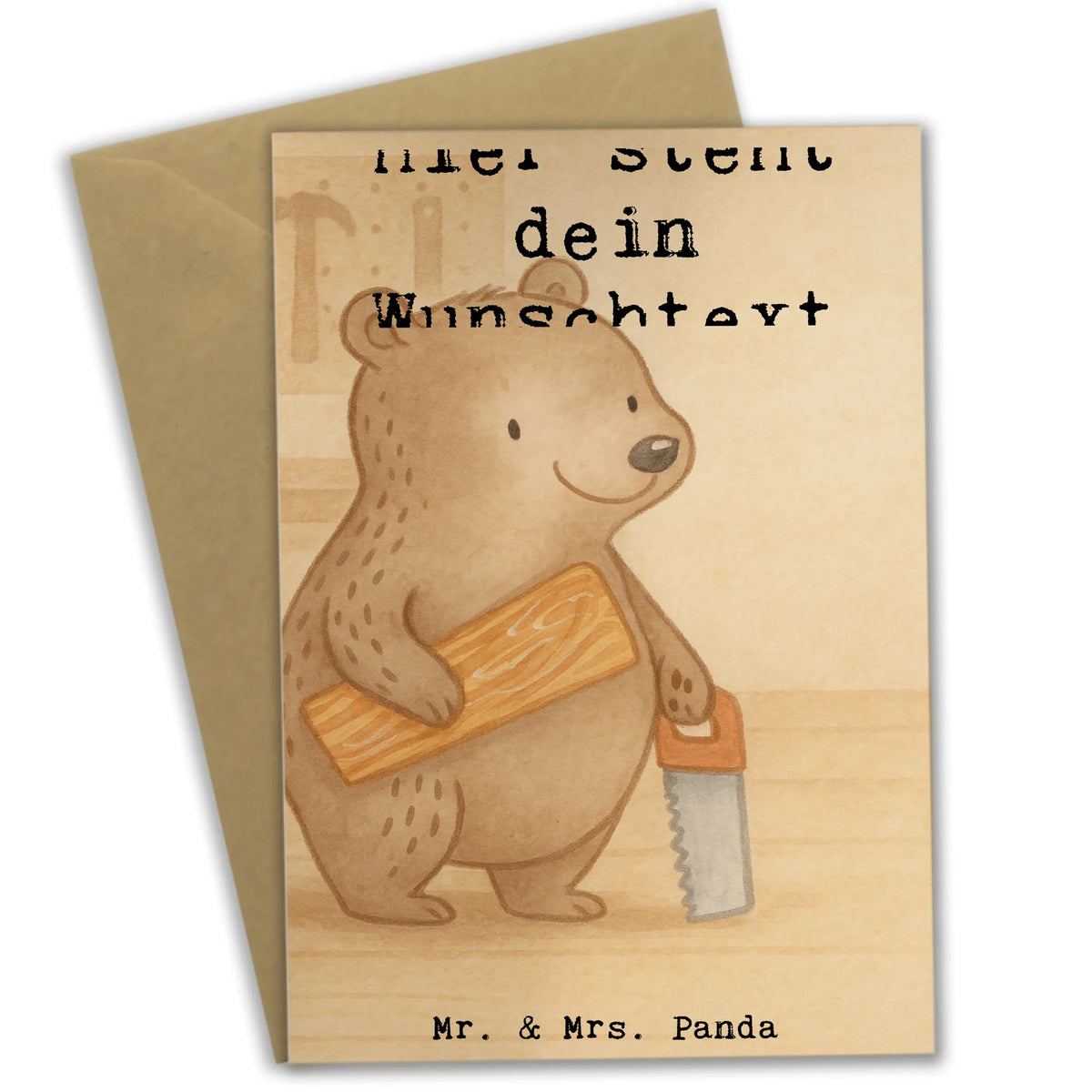Spersonalizowana kartka z życzeniami Stolarz Pasja Design Zawód, Wykształcenie, Jubileusz, Pożegnanie, Emerytura, Kolega, Koleżanka, Prezent, Dawać, Pracownik, Współpracownik, Firma, Dziękuję, Dziękuję bardzo