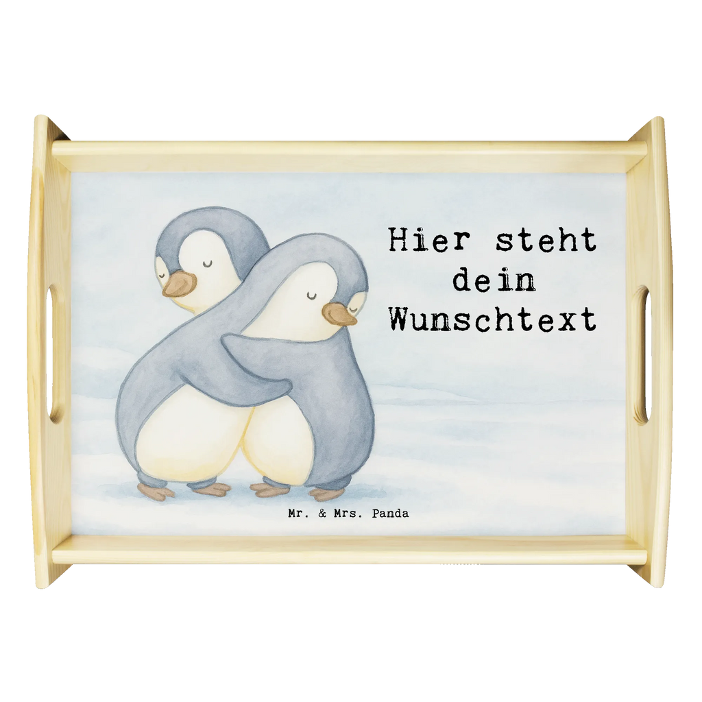 Spersonalizowana taca serwisowa Pingwin Najlepsza ulubiona przyjaciółka na świecie Design dla, Dziękuję, Prezent, Wręczyć, Urodziny, Prezent urodzinowy, Pomysł na prezent, Podziękować, Upominek, Sprawić radość, Tip na prezent