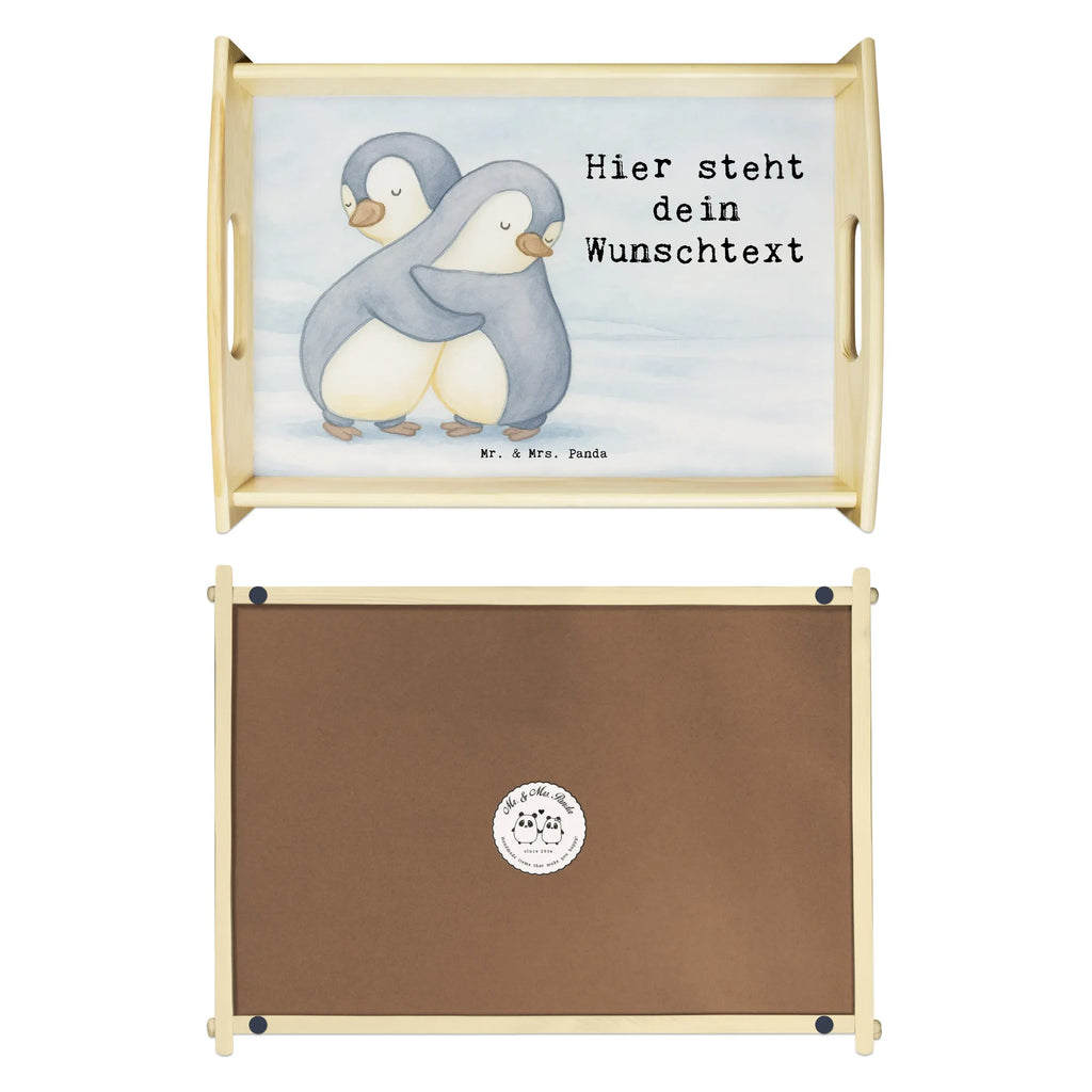 Spersonalizowana taca serwisowa Pingwin Najlepsza ulubiona przyjaciółka na świecie Design dla, Dziękuję, Prezent, Wręczyć, Urodziny, Prezent urodzinowy, Pomysł na prezent, Podziękować, Upominek, Sprawić radość, Tip na prezent