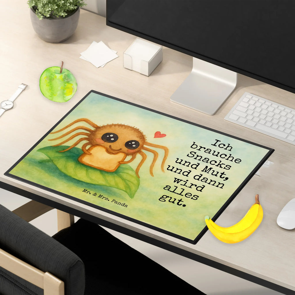 Schreibtischunterlage Spinne Agathe Sandwich Design Bürobedarf, Schreibtischauflage, Schreibunterlage, Büroartikel, Schreibtisch Unterlagen, Schreibtischunterlage Groß, Schreibwaren, Spinne Agathe, Spinne, Agathe, Videos, Merchandise, Hungrig, Mut, Glück, Verfressen, Alles wird gut, Hunger, Lebensfreude