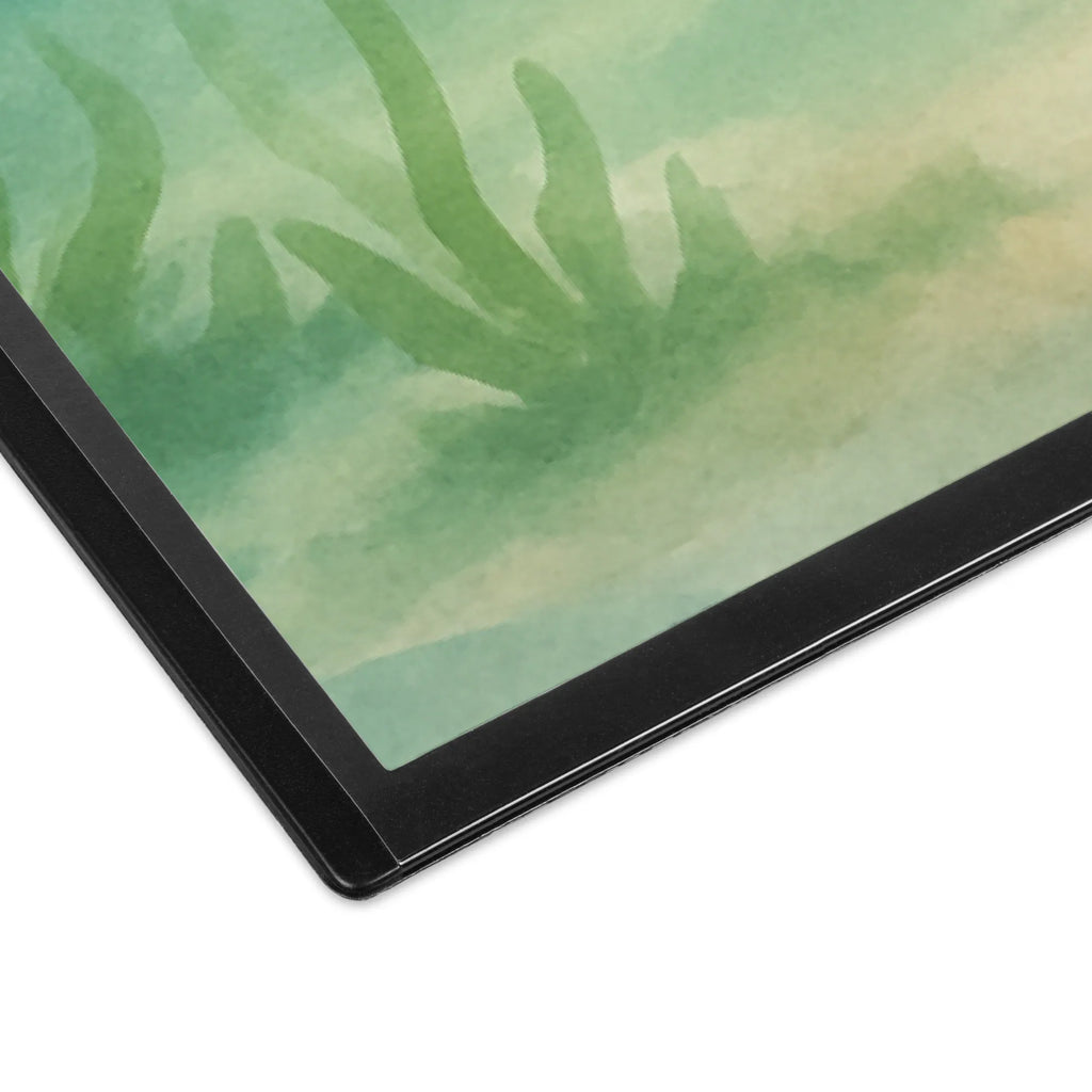 Podkładka na biurko morska krowa Szczęśliwy Design Büroartikel, Schreibtisch Unterlagen, Schreibunterlage, Schreibtischunterlage Groß, Schreibtischauflage, Bürobedarf, Schreibwaren, Meerestiere, Meer, Urlaub, Neustart, Neuanfang, Freundin, Liebeskummer, Achtsamkeit, Seekuh, Seekühe, Selbstliebe, Respekt, Zufrieden