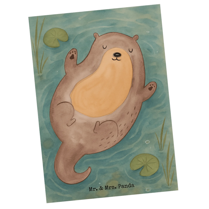 Postcard otter Embrace Design