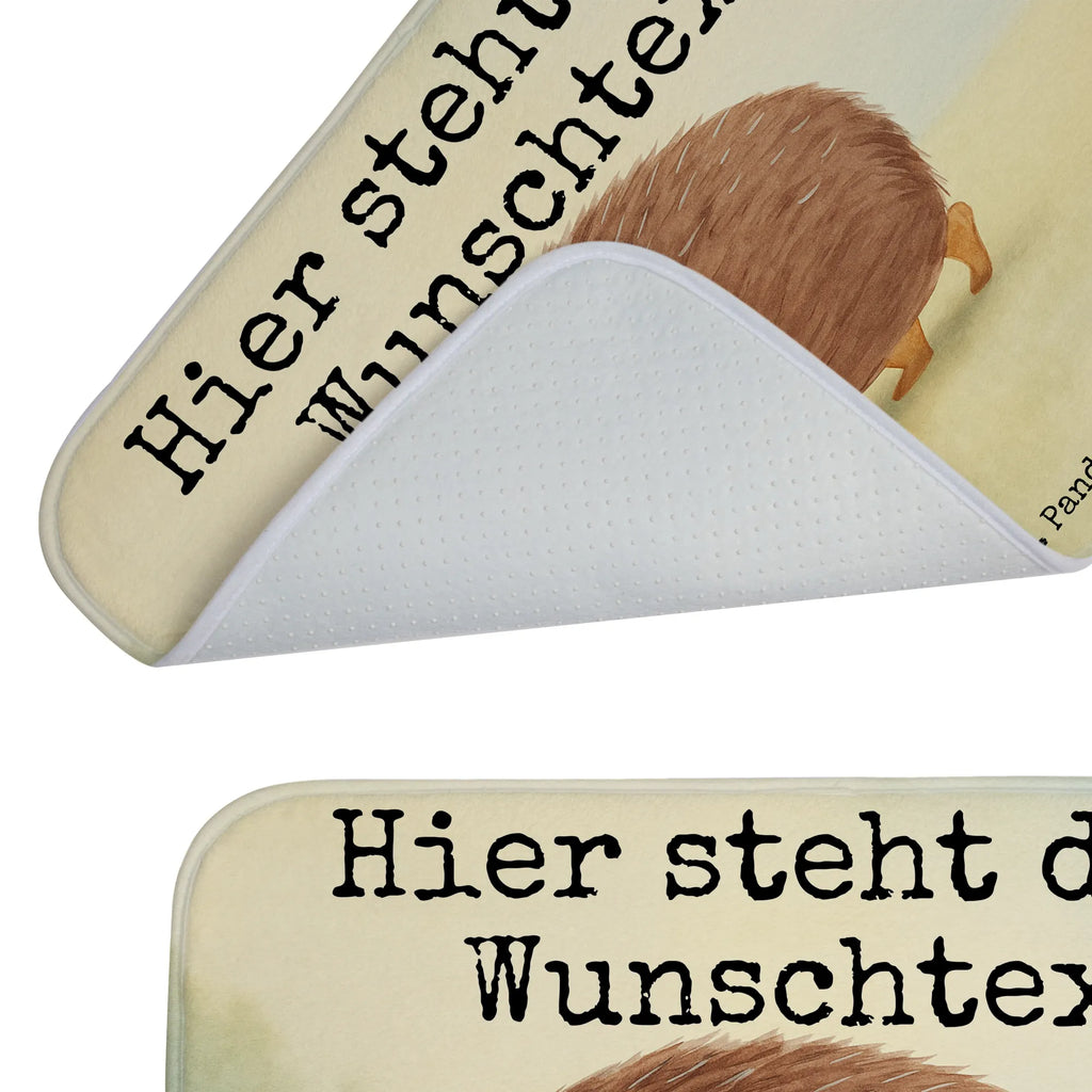 Personalised bath mat Hedgehog hearts Design small animals, cute, funny, cute animal motives, hand drawn, small world, funny sayings, good mood, happy, gifts, gift ideas, special gifts, animal lover, card, hearts, kiss, life, Love, hedgehog, trust, heart