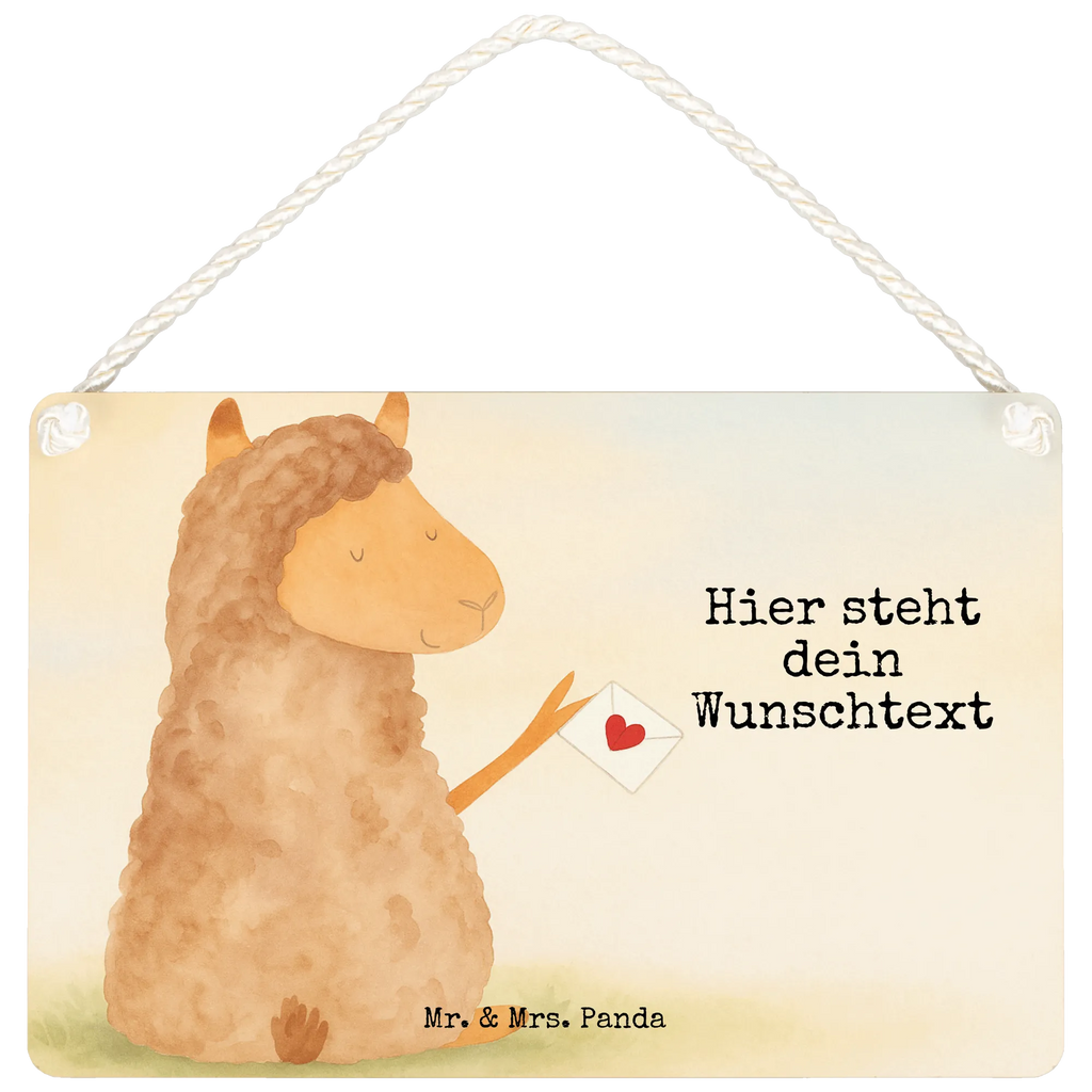 Personalised decorative sign alpaca banner Design alpaca, llama, pako, camel, Peru, animal, favourite animal, llamas, alpacas, love, Alpaca