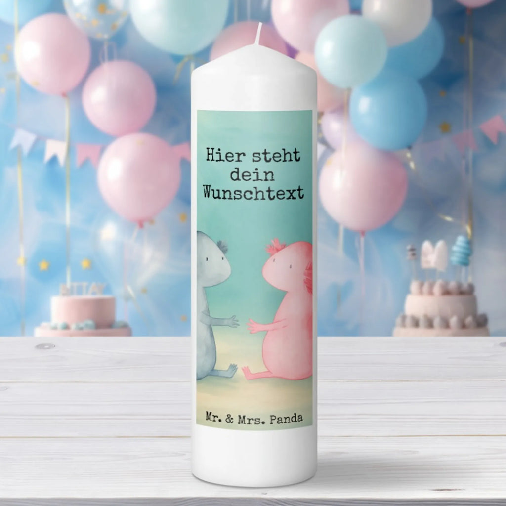 Personalizowana świeca Axolotl miłość Design Axolotl, Molch