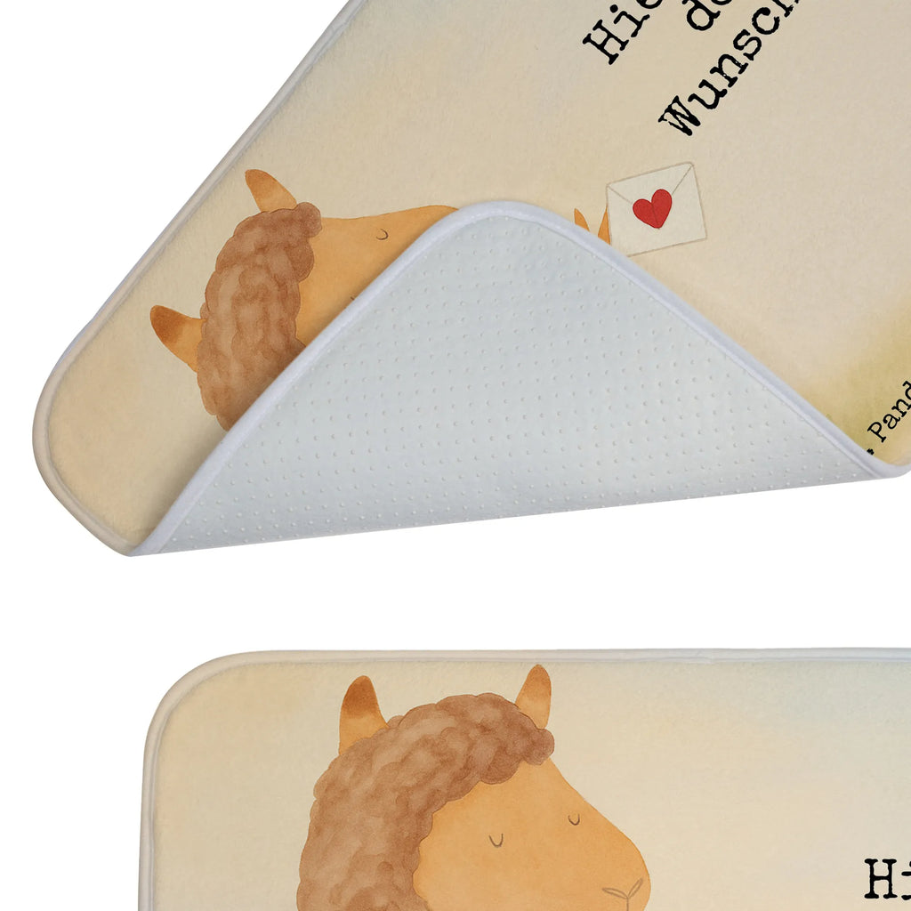 Personalised bath mat alpaca banner Design alpaca, llama, pako, camel, Peru, animal, favourite animal, llamas, alpacas, Alpaca, love