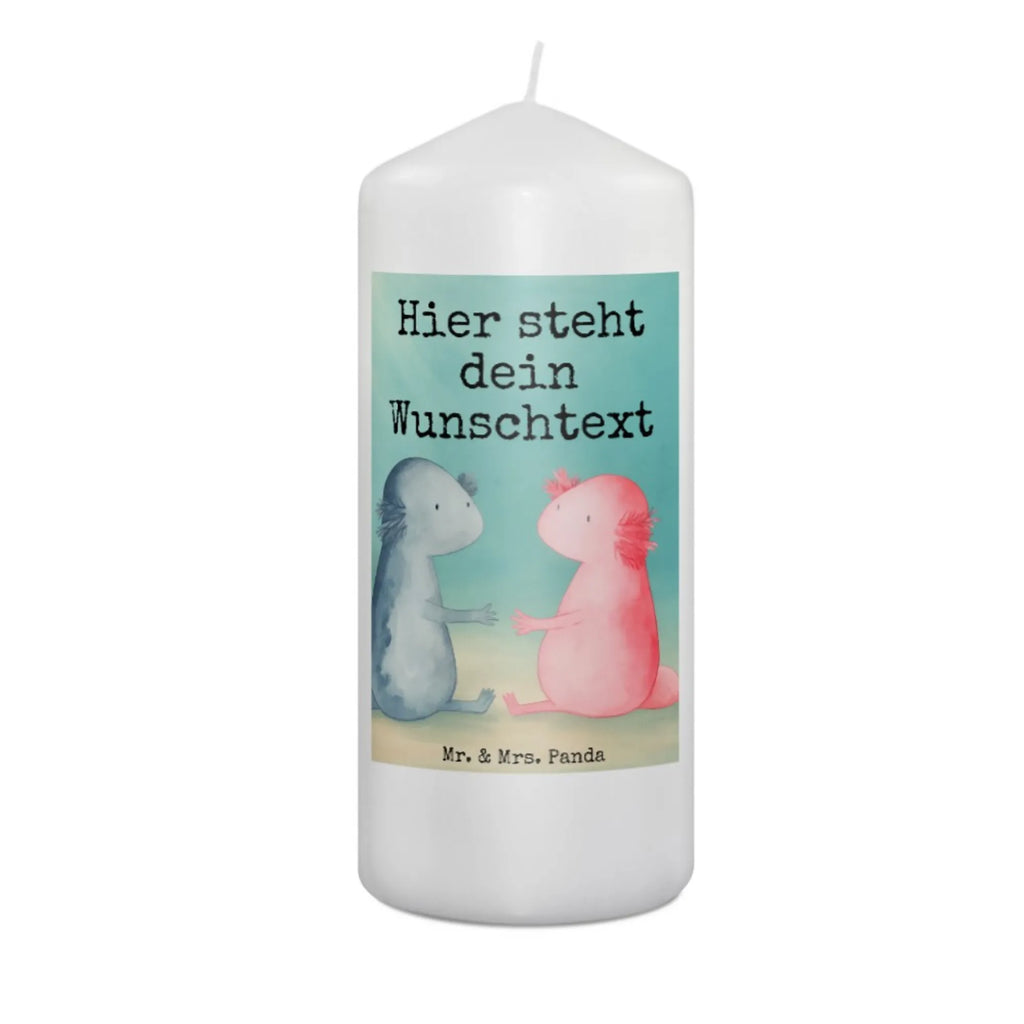 Personalizowana świeca Axolotl miłość Design Axolotl, Molch