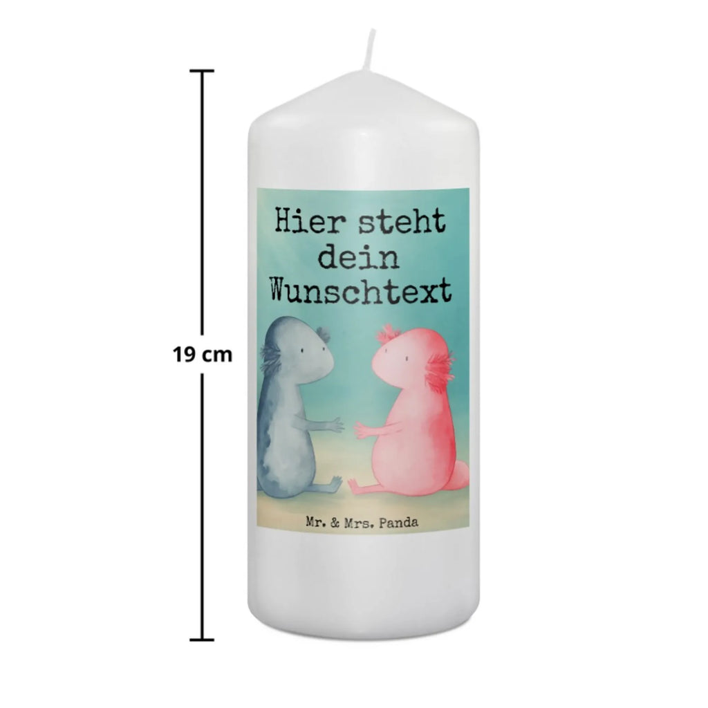 Personalizowana świeca Axolotl miłość Design Axolotl, Molch