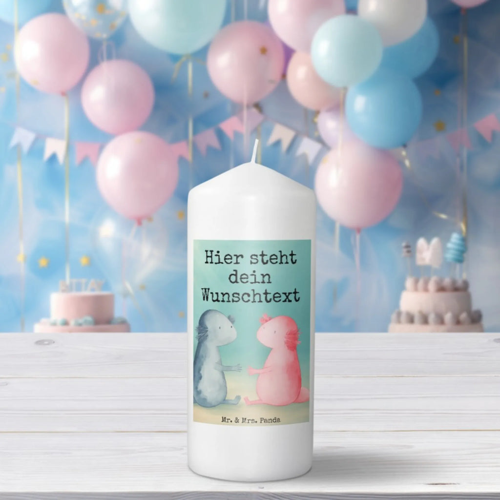 Personalizowana świeca Axolotl miłość Design Axolotl, Molch