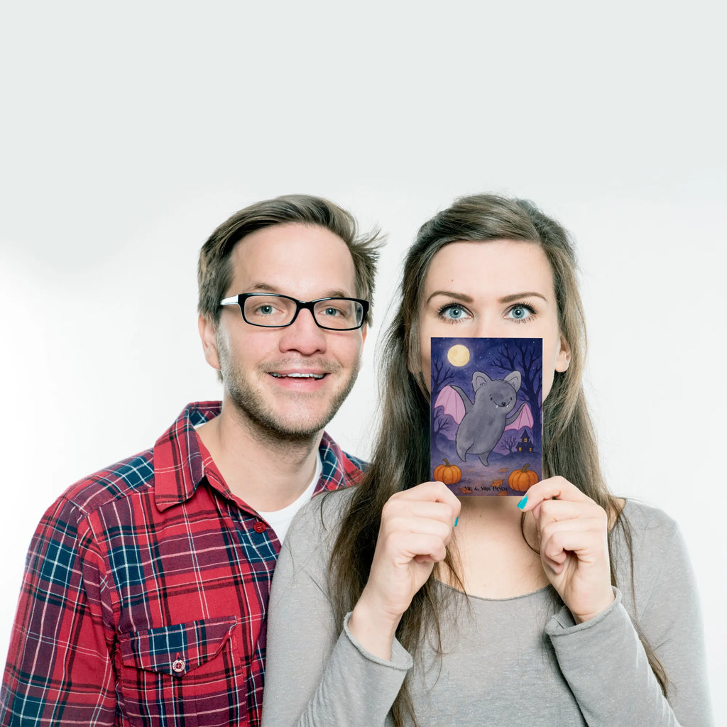 Pocztówka Nietoperz Przerażenie Design Halloween, dekoracje, Martinssingen, dekoracja, prezenty, dawanie