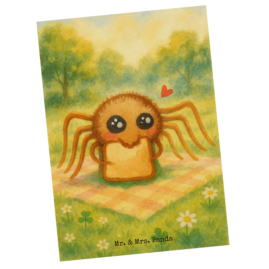 Postkarte Spinne Agathe Sandwich Design Einladung Geburtstag, Geburtstagskarte, Ansichtskarten, Ansichtskarte, Grußkarte, Geschenkkarte, Karte, Einladung, Postkarte, Einladungskarte, Einladungskarten Geburtstag, Dankeskarte, Spinne Agathe, Spinne, Agathe, Videos, Merchandise, Mut, Glück, Hunger, Verfressen, Hungrig, Alles wird gut, Lebensfreude
